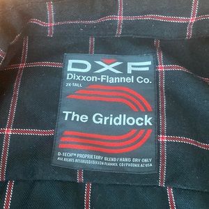 Dixxon Gridlock flannel size 2XT
